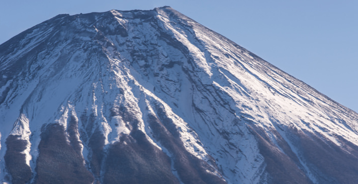 厳冬期の富士登山