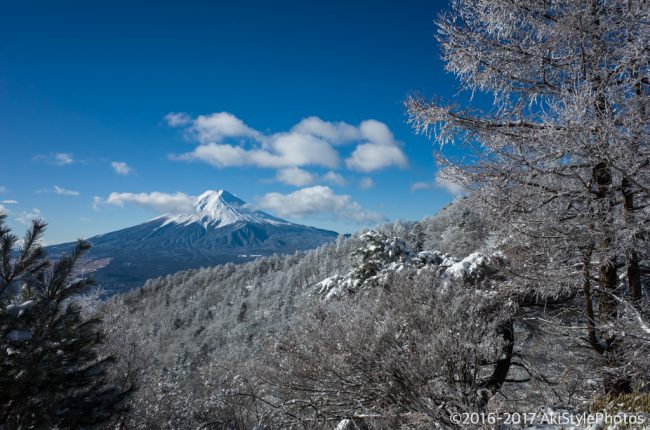 富士山が見えなくては意味がない!?三ツ峠山の樹氷を狙った結果