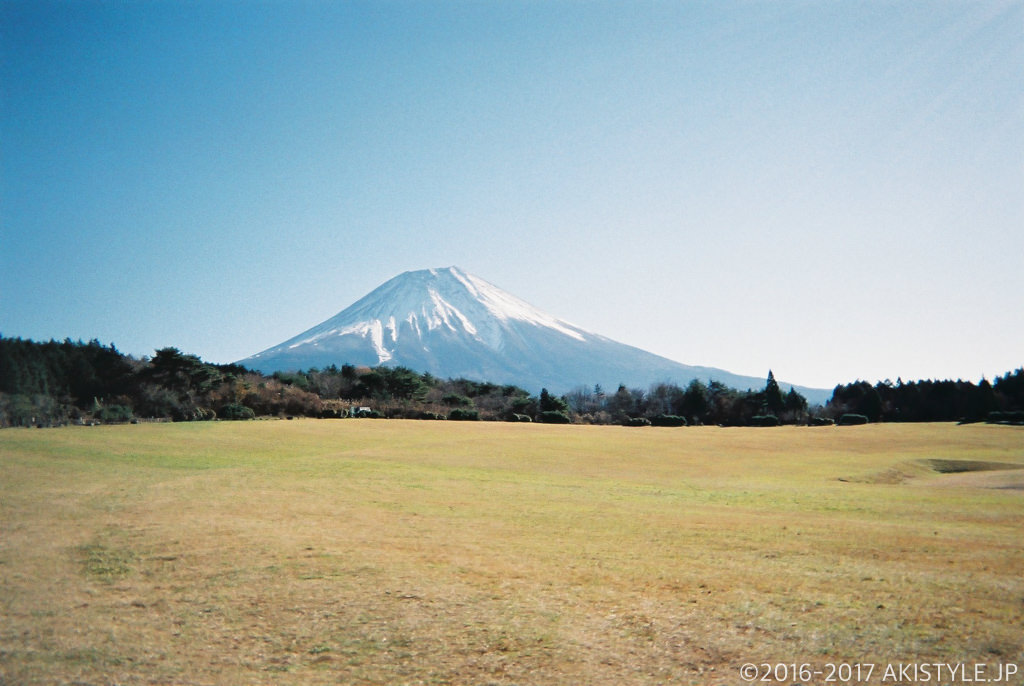 「写ルンです」で撮影した富士山