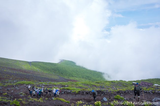 4回目の富士登山。富士山の頂上で食べるカップ麺は格別だった
