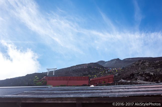 4回目の富士登山。富士山の頂上で食べるカップ麺は格別だった