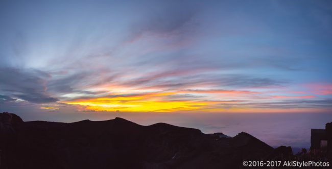 4回目の富士登山。富士山の頂上で食べるカップ麺は格別だった