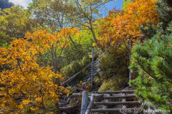 北岳の八本歯のコル