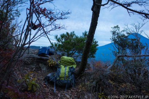 精進峠から見る富士山