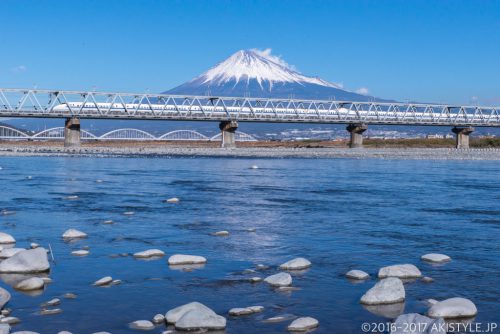 富士山とドクターイエロー