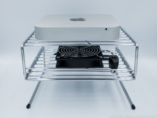 Mac miniの冷却台を自作