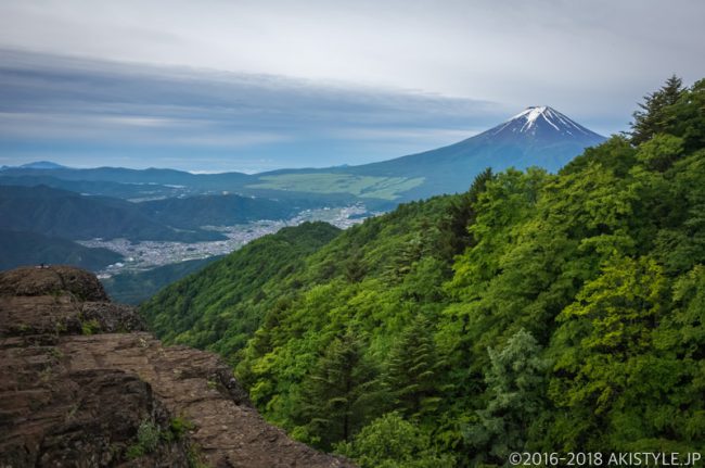 三ツ峠山からの富士山