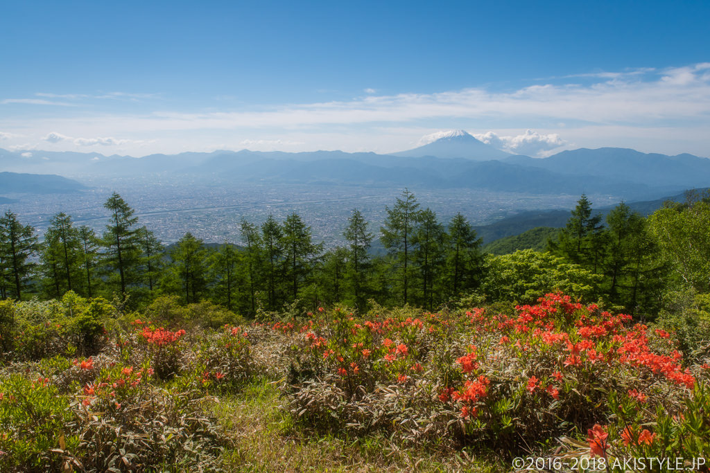 甘利山 1 731m の登山情報と富士山撮影について アキスタイルフォト