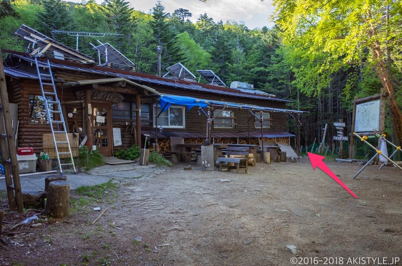 大弛峠小屋