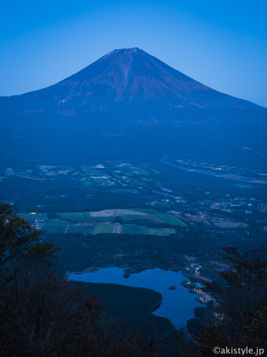 長者ヶ岳からの富士山