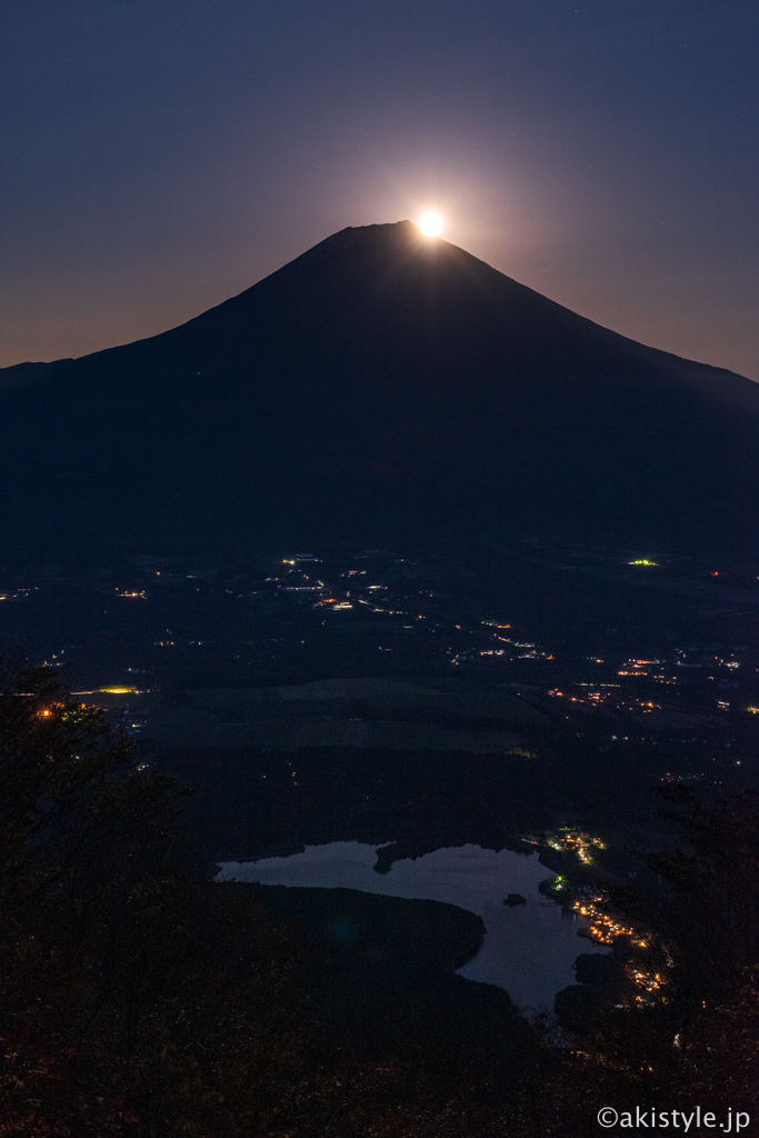 長者ヶ岳からのパール富士