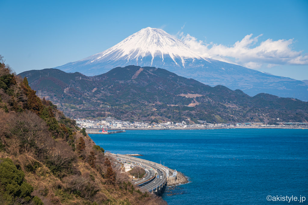 薩埵峠と富士山