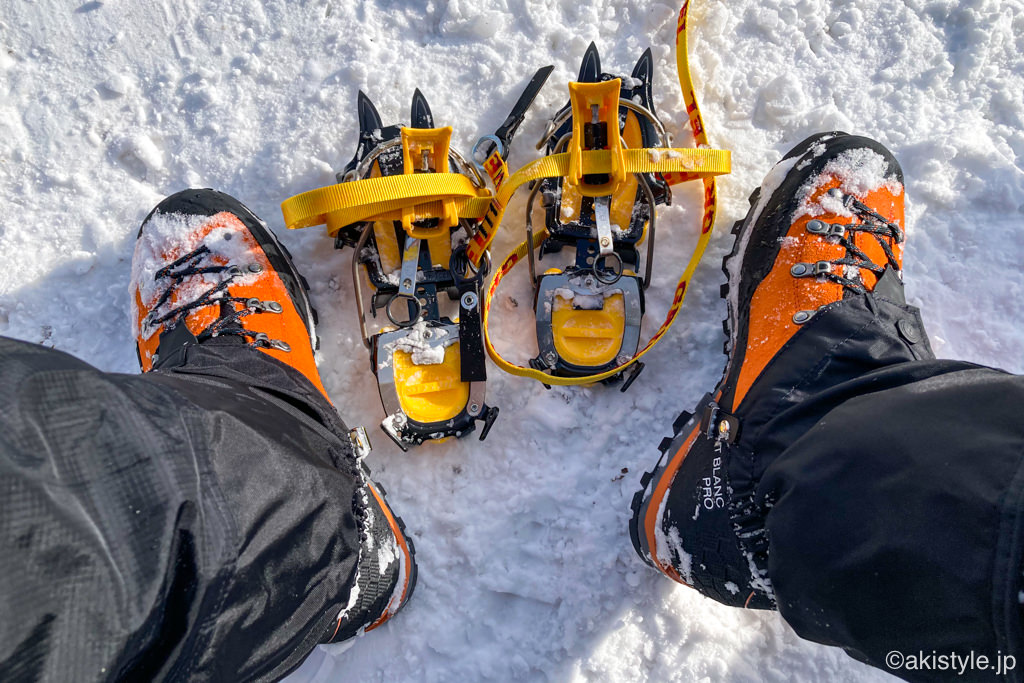 スカルパ モンブランPRO GTX 前後コバ付き冬登山用靴 登山用品
