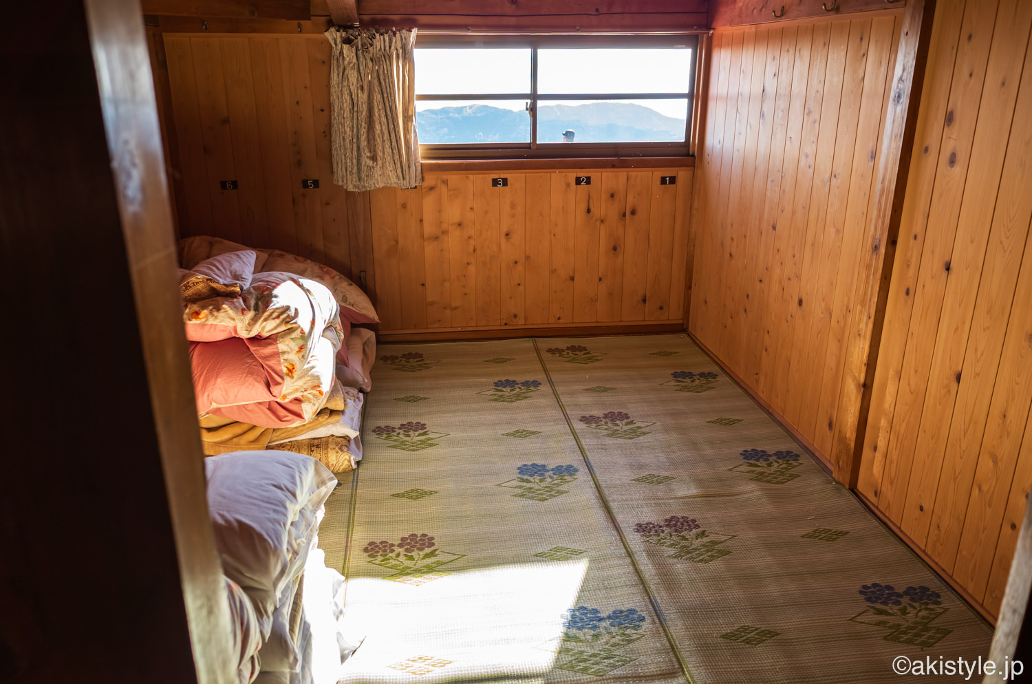 穂高岳山荘の個室