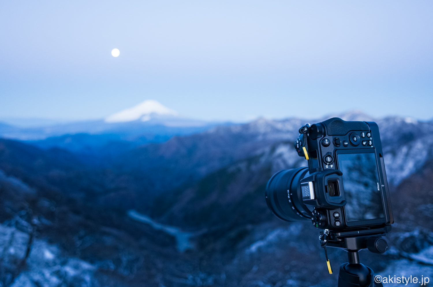 Nikon Z７IIでパール富士撮影